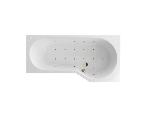 Ванна EXCELLENT Be Spot 160x80 (правая) RELAX (бронза) Elit-san.ru