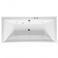 Ванна EXCELLENT Crown Grand 190x90 "SOFT" (хром)