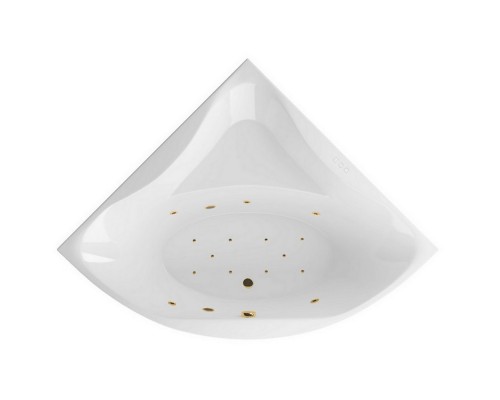 приобрести Ванна EXCELLENT Glamour 150x150 RELAX (золото) в магазине сантехники Elit-san.ru Ванна EXCELLENT Glamour 150x150 RELAX (золото) Elit-san.ru