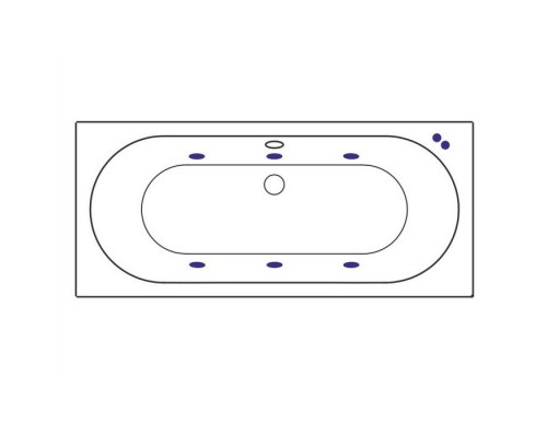 заказать Ванна EXCELLENT Oceana 170x75 SOFT (золото) в магазине сантехники Elit-san.ru Ванна EXCELLENT Oceana 170x75 SOFT (золото) Elit-san.ru
