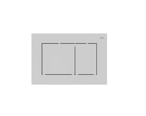 Клавиша RIVO Touch line (белый мат)
