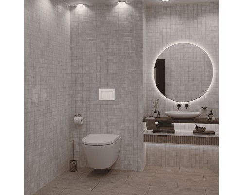 Инсталляция RIVO Set A для унитаза + Клавиша RIVO Touch Line (белый)