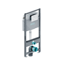 Инсталляция RIVO Set A для унитаза + Клавиша RIVO Touch Neo (белый)