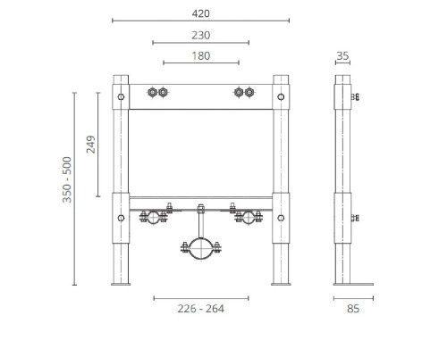 Инсталляция CTESI Solid bide для биде Elit-san.ru