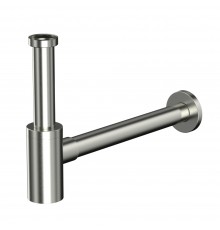 Сифон для умывальника декоративный WHITECROSS A187NIB (брашированный никель)