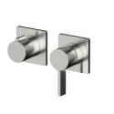 Внешняя часть смесителя на 2 потребителя WHITECROSS XT1442NIB (брашированный никель)