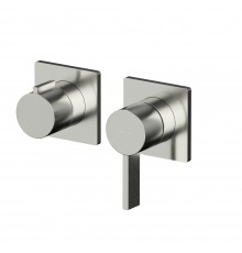 Внешняя часть смесителя на 2 потребителя WHITECROSS XT1442NIB (брашированный никель)