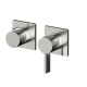 Внешняя часть смесителя на 2 потребителя WHITECROSS XT1442NIB (брашированный никель)