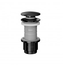 Донный клапан WHITECROSS A707GM (оружейная сталь)