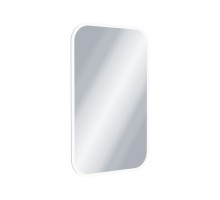 Зеркало прямоугольное EXCELLENT Lumiro 80x50 (белый мат)