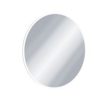 Зеркало круглое EXCELLENT Lumiro D=80 (белый мат)