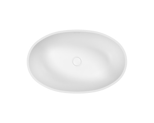 Умывальник WHITECROSS Nesko 58x37 (белый мат) иск. камень