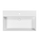 Умывальник WHITECROSS Lois 80x49 (белый мат) иск. камень