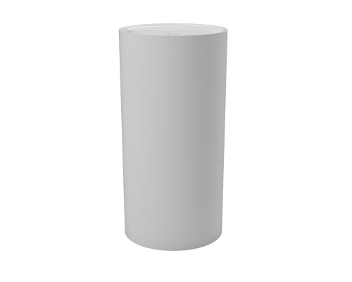 Умывальник WHITECROSS Pantheon D=43 (белый мат) иск. камень
