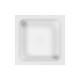 Умывальник WHITECROSS Meloris 45x45 (белый мат) иск. камень