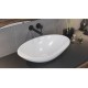 Умывальник WHITECROSS Aquamarine 56x35 (белый глянец) иск. камень Elit-san.ru