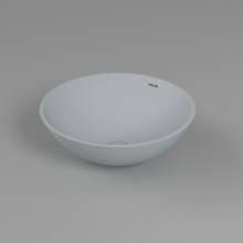 Умывальник HOLBI Demeter D=40,5 NC (RAL 7001/логотип черный)