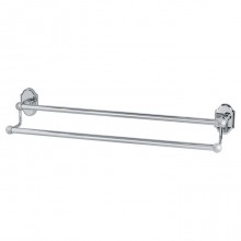 Полотенцедержатель двойной 60 см Veragio Stanford, хром VR.STD-7722.CR