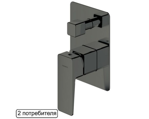 Смеситель для душа скрытого монтажа OMNIRES PARMA PM7435GR (графит) Elit-san.ru