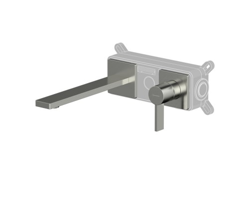 Смеситель для умывальника скрытого монтажа WHITECROSS XT1425NIB (брашированный никель)
