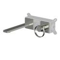Смеситель для умывальника скрытого монтажа WHITECROSS XO1425NIB (брашированный никель)