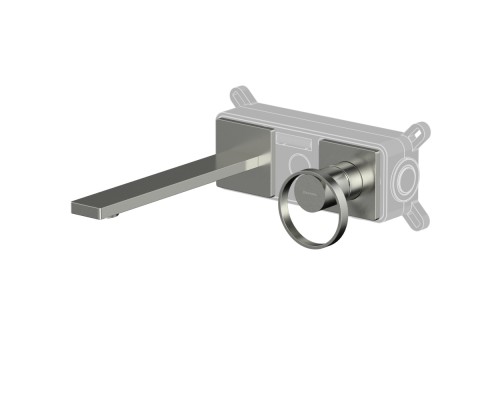Смеситель для умывальника скрытого монтажа WHITECROSS XO1425NIB (брашированный никель)
