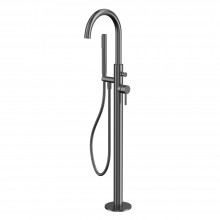 Смеситель для ванны отдельностоящий WHITECROSS Y Y1233GM (оружейная сталь)