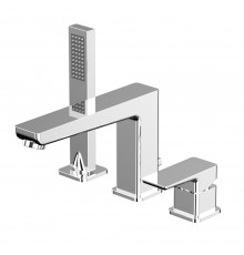 Смеситель для ванны на 4 отверстия WHITECROSS X X1432CR (хром)