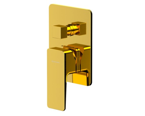 Смеситель для душа скрытого монтажа WHITECROSS X X1435GL (золото)