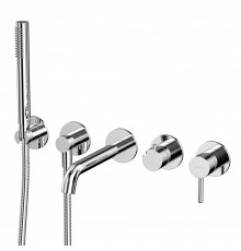 Смеситель для ванны скрытого монтажа WHITECROSS Y YSET1240CR (хром)