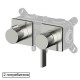 Смеситель скрытого монтажа на 2 потребителя WHITECROSS XT1442NIB (брашированный никель)