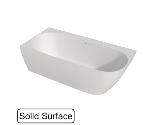 Ванна WHITECROSS Magnet 170x80 L (белый мат) иск. камень