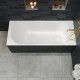 Ванна WHITECROSS Gin 160x70 (белый мат) иск. камень