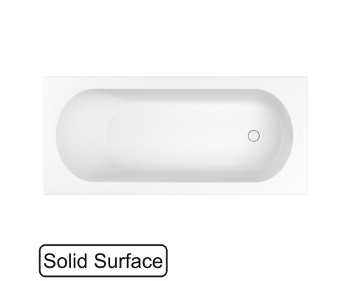 Ванна WHITECROSS Gin 180x80 (белый мат) иск. камень