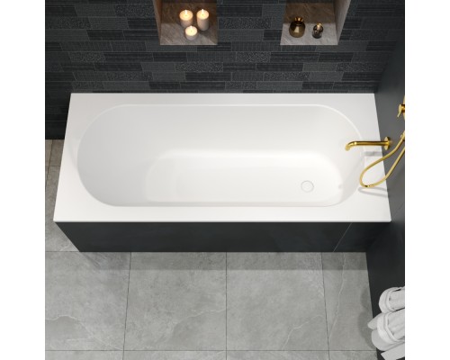 Ванна WHITECROSS Gin 180x80 (белый мат) иск. камень