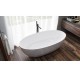 Ванна из литого мрамора 170x87 см Whitecross Diamond 0201.170087.100 Elit-san.ru