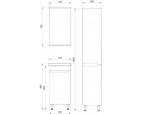 Зеркало ASB-Mebel Марко 40 (10719)