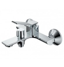 Смеситель для ванны BELZ B618 с аксессуарами, короткий излив (B60618)