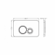 Инсталляция BETTOSERB Sava Free Standing+клавиша смыва DUO хром матовый/хром глянец (SFS40006463)