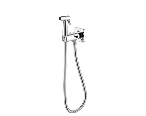 Смеситель DECOROOM DR25 с гигиеническим душем, встраиваемый (DR25063)