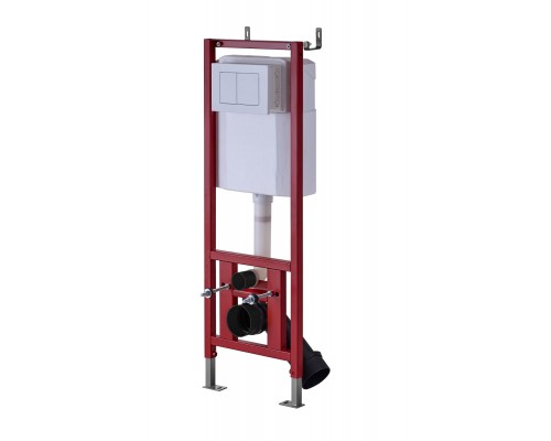 Инсталляция с белой клавишей D&K 400*165*1160мм (DI8640116) Инсталляция с белой клавишей D&K 400*165*1160мм (DI8640116)
