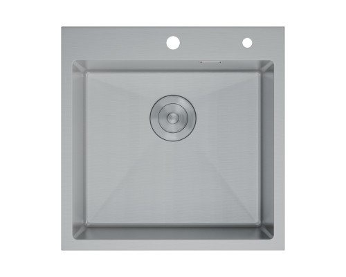 Кухонная мойка D&K нержавеющая сталь сатин (DKS505004) Кухонная мойка D&K нержавеющая сталь сатин (DKS505004)