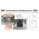 Кухонная мойка D&K нержавеющая сталь сатин (DKS505004)