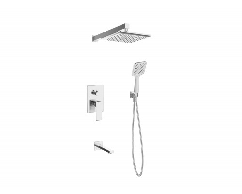 Душевая система ESKO скрытого монтажа 7в1 Squared Chrome (7in1 SQ) Душевая система ESKO скрытого монтажа 7в1 Squared Chrome (7in1 SQ)