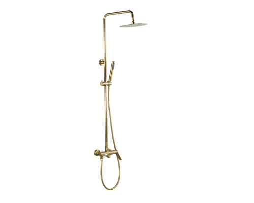 Душевая система со смесителем ESKO "Shanghai Gold" (ST1425SHAGold) Душевая система со смесителем ESKO "Shanghai Gold" (ST1425SHAGold)