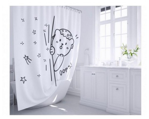 Шторка для ванной Fixsen Teddy Oops (FX-2505) Шторка для ванной Fixsen Teddy Oops (FX-2505)