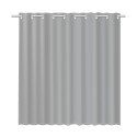 Шторка для ванной серая Fixsen Linum (FX-1535K) Шторка для ванной серая Fixsen Linum (FX-1535K)