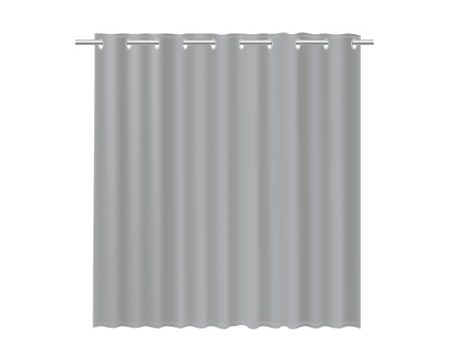 Шторка для ванной серая Fixsen Linum (FX-1535K) Шторка для ванной серая Fixsen Linum (FX-1535K)