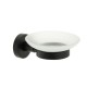 Мыльница стекло черная Fixsen Comfort Black (FX-86008)