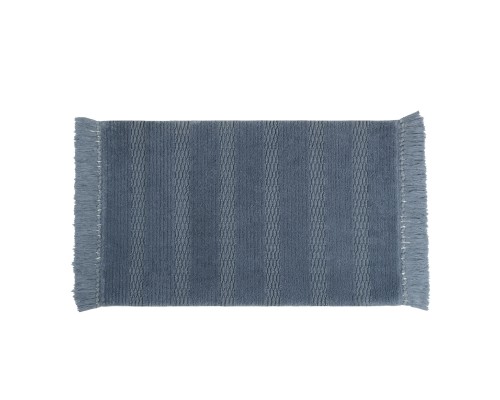 Коврик для ванной 1-ый Fixsen SANDAL серо-голубой, 50х80см (FX-8020C)